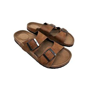 Seranoma Double-Buckle Strap Sandals Size 9